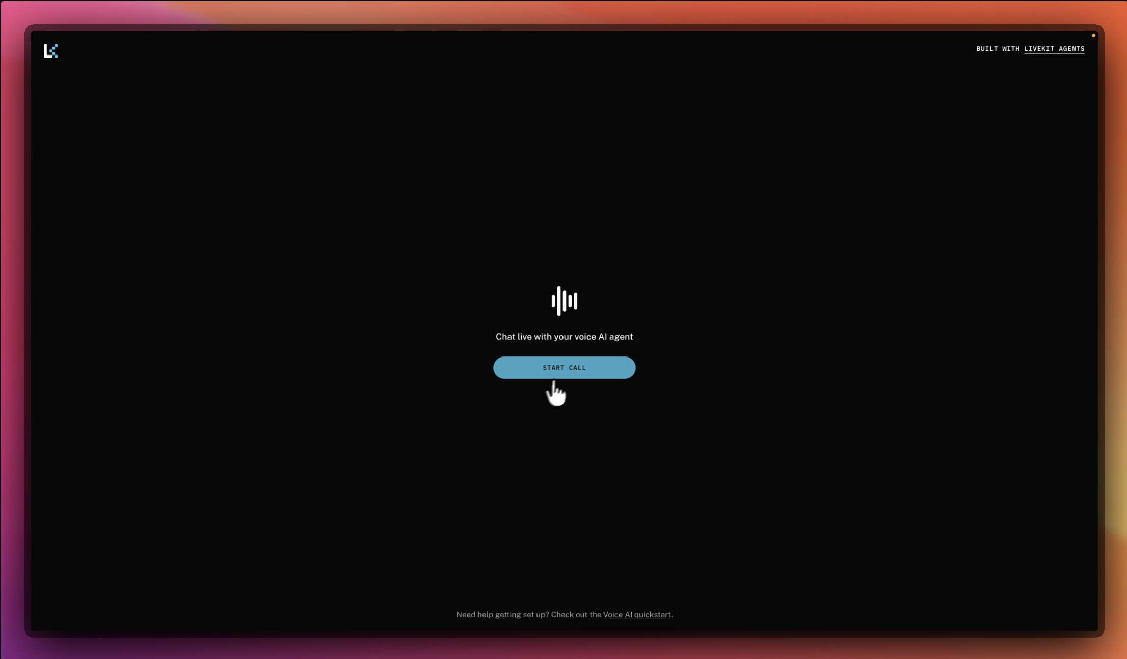 Real-Time Voice Agent Demo